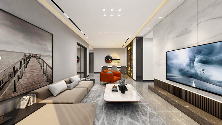 什么是无主灯装修风格，无主灯客厅吊顶效果图推荐