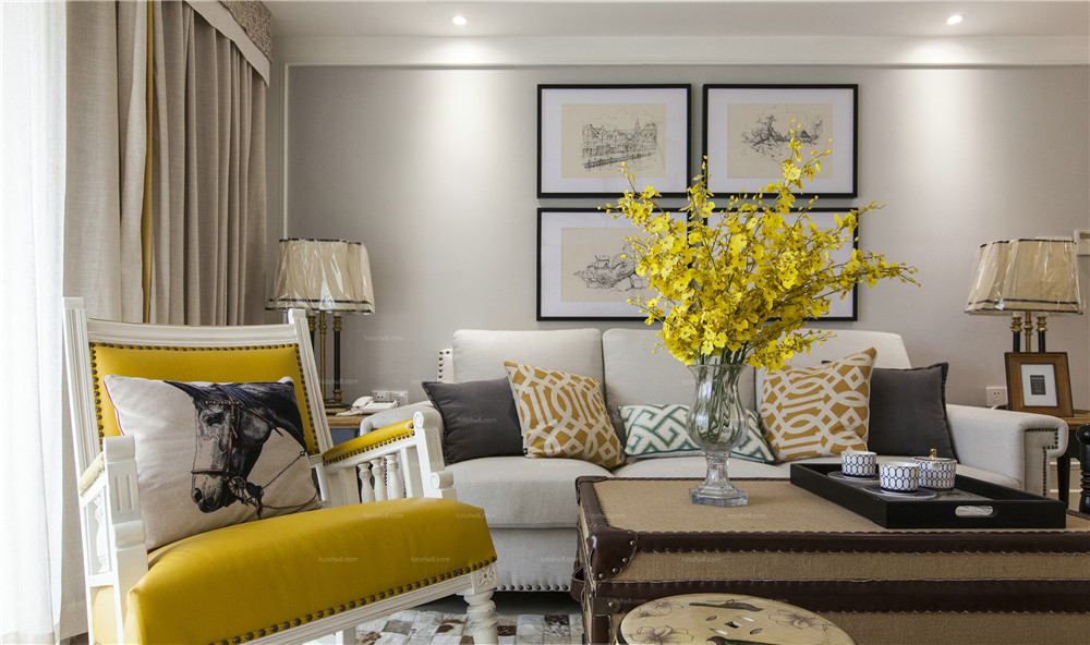 田园装修风格-效果图案例-10