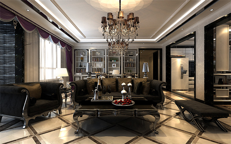 沈阳隆悦府-北欧装修风格-190m²