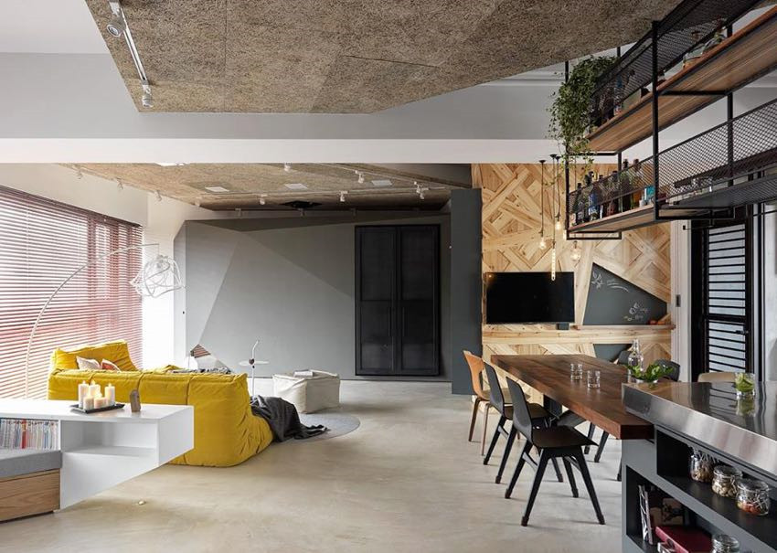 工业风装修风格-效果图案例-6